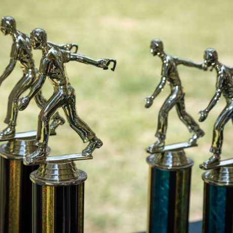 horseshoe toss trophies