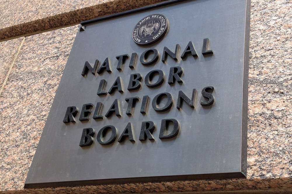The National Labor Relations Board building. | AP Photo/Jon Elswick