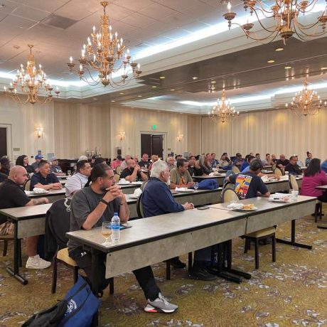 audience seated at seminar