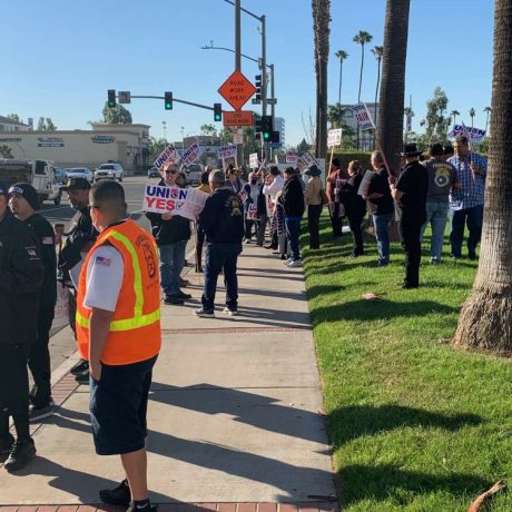 teamsters rally