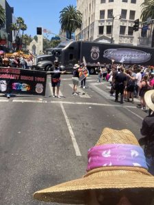 teamsters at lgbtq parade