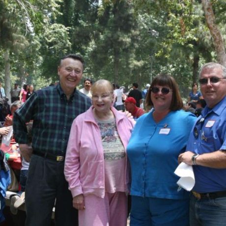 people standing together at an event posing for photo