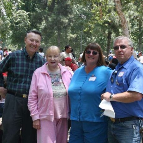 people standing together at an event posing for photo