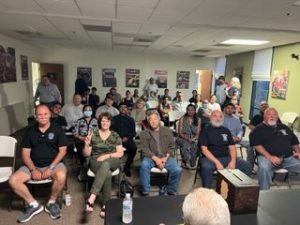 people in attendance for award ceremony